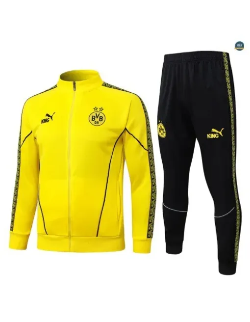 Veste Survetement Enfant foot Borussia Dortmund 2026/27 Jaune