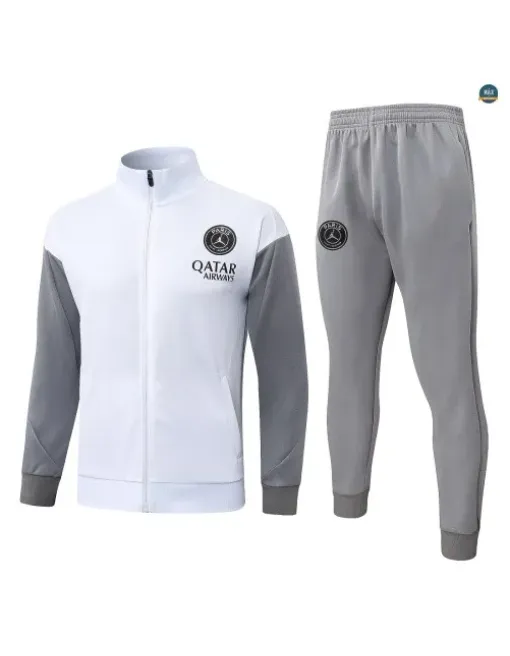 Veste Survetement Enfant foot PSG 2026/27 Blanc
