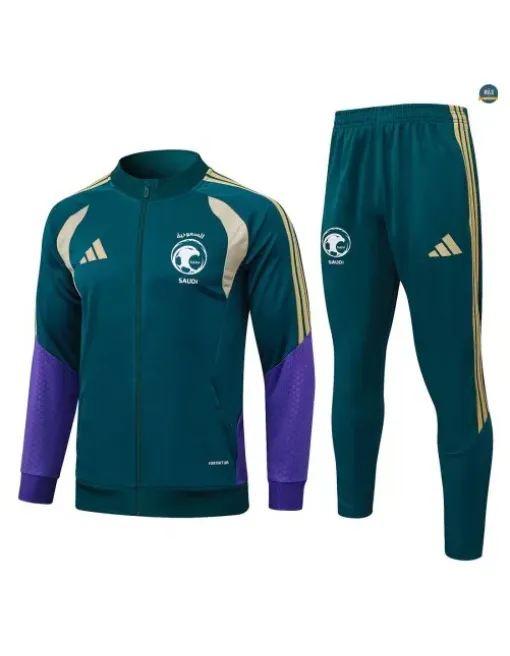 Veste Survetement foot Arabie Saoudite 2026/27 Vert