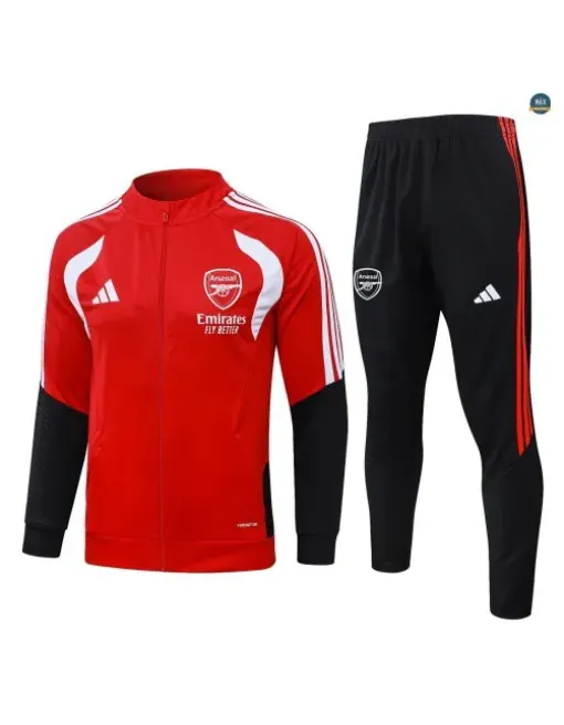 Veste Survetement foot Arsenal 2026/27 Rouge