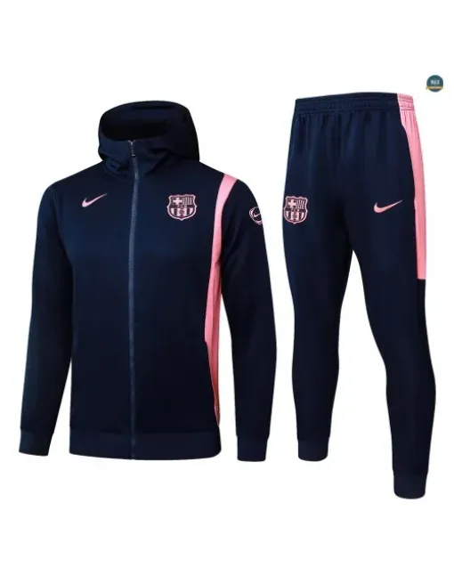 Veste Survetement foot à capuche Enfant Barcelone 2026/27 Bleu M