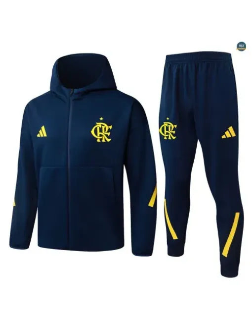Veste Survetement foot à capuche Flamengo 2026/27 Bleu Marine