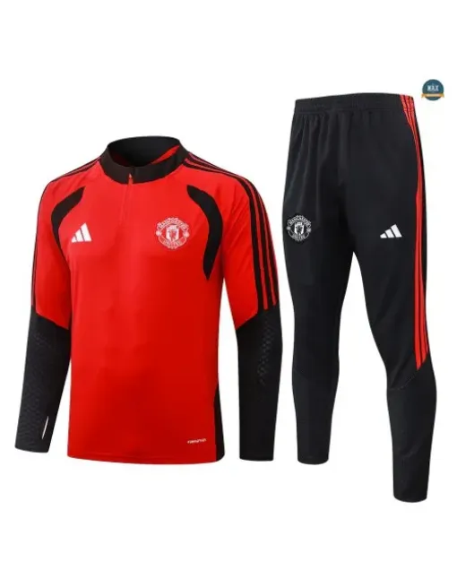 Acheter Survetement Enfant Foot Manchester United 2026/27 Rouge