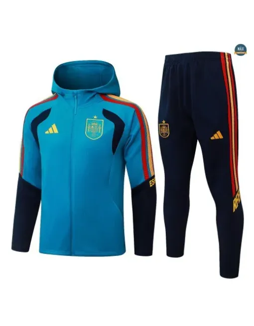 Acheter Veste Survetement Enfant Foot Espagne à capuche 2026/27