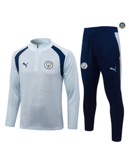 Marque Survetement Foot Manchester City 2026/27 Bleu Clair