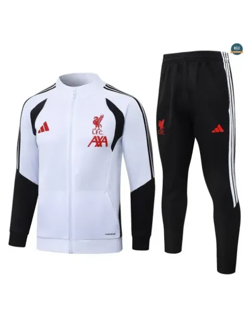 Marque Veste Survetement Foot Liverpool 2026/27 Blanc