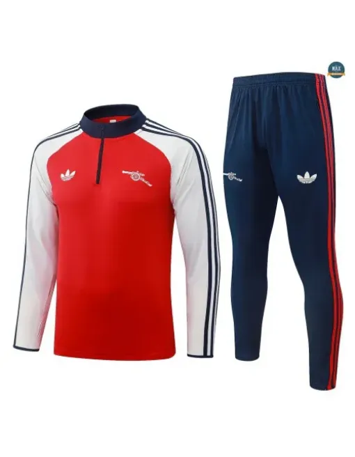 Survetement Enfant Foot Arsenal 2026/27 Rouge/blanc cass�