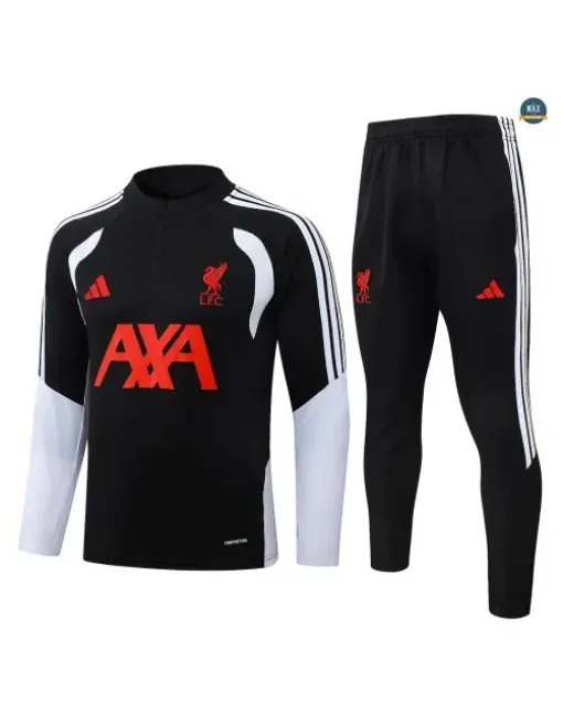 Survetement Enfant Foot Liverpool 2026/27 Noir