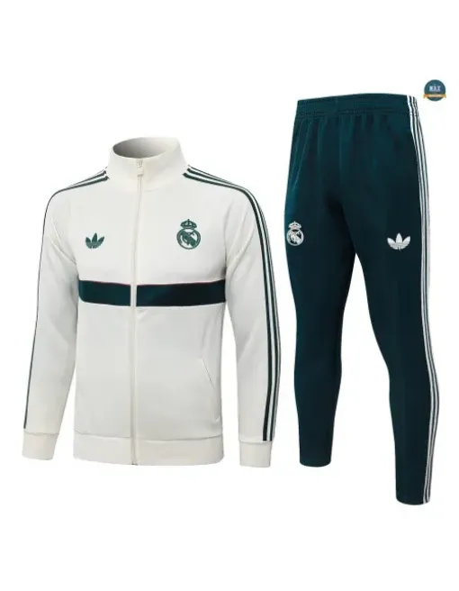 Veste Survetement Enfant Foot Real Madrid 2026/27 blanc ca