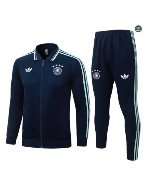 Veste Survetement Foot Allemagne 2026/27 Bleu Marine