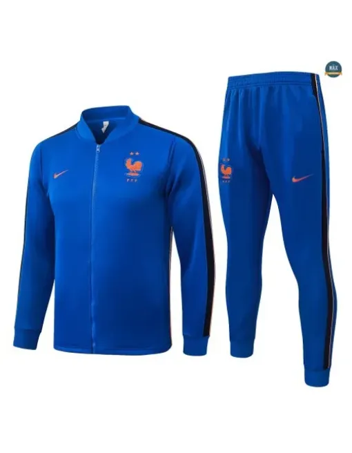 Veste Survetement Foot France 2026/27 Blanc