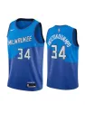 Giannis Antetokounmpo Milwaukee Bucks 2020/21 - City Edition