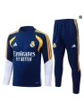 Survetement foot Real Madrid 2026/27 Bleu Marine/Blanc