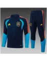 Achetez Survetement Foot Espagne 2026/27 Bleu Marine 2 étoiles