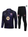 Soldes Survetement Enfant Foot Barcelone 2026/27 Noir Violet